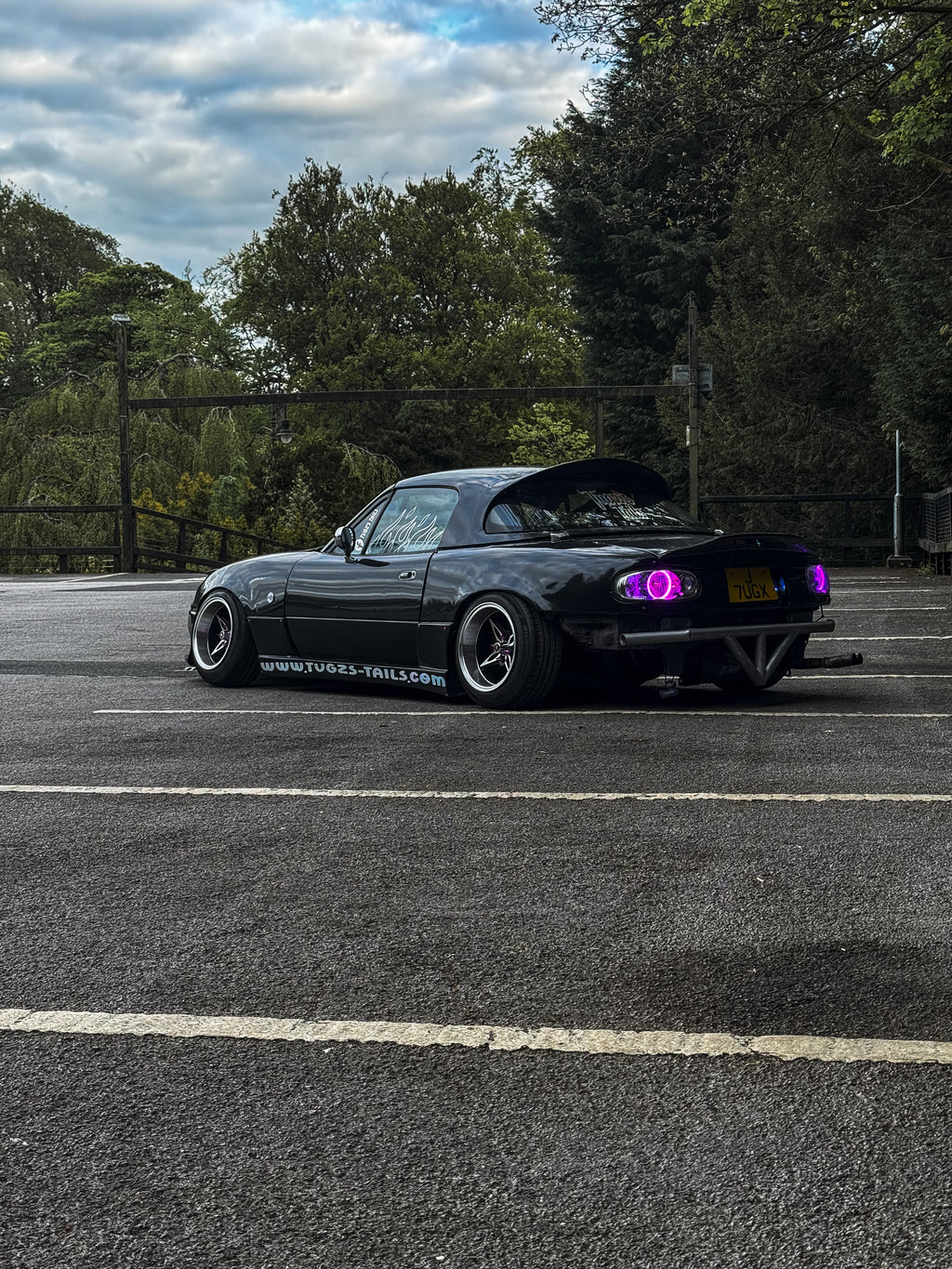 MX-5 MK1 Clear Tail Lights (RGB Halo)