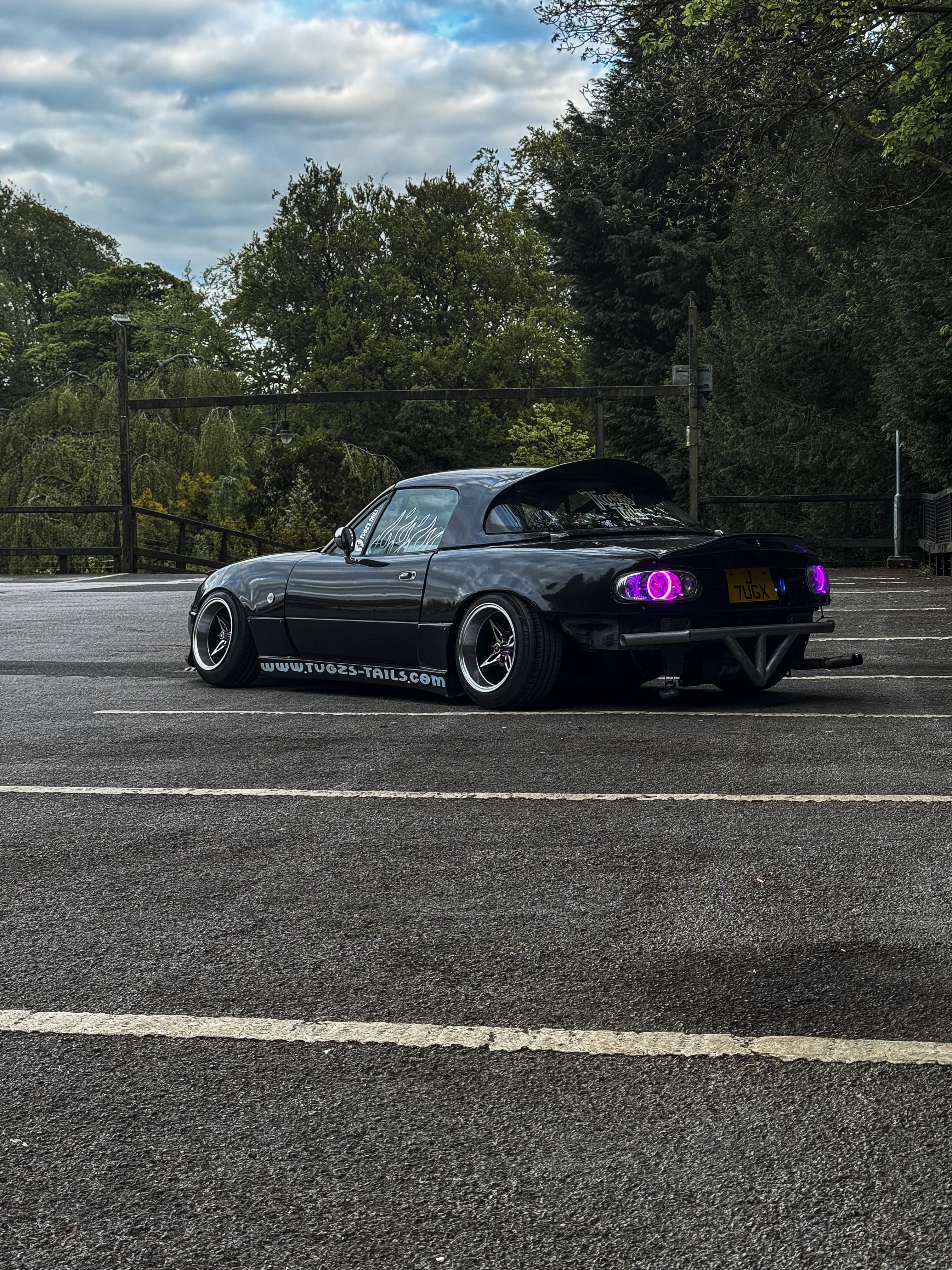 MX-5 MK1 Clear Tail Lights (RGB Halo)