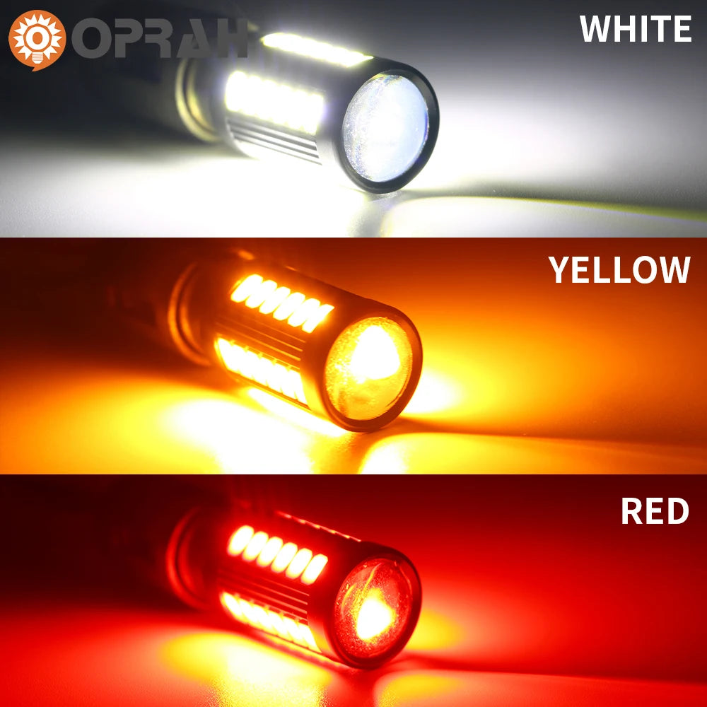 1156 / PY21W / BAY15D LED Bulb — CANBUS 5630SMD 12V/24V