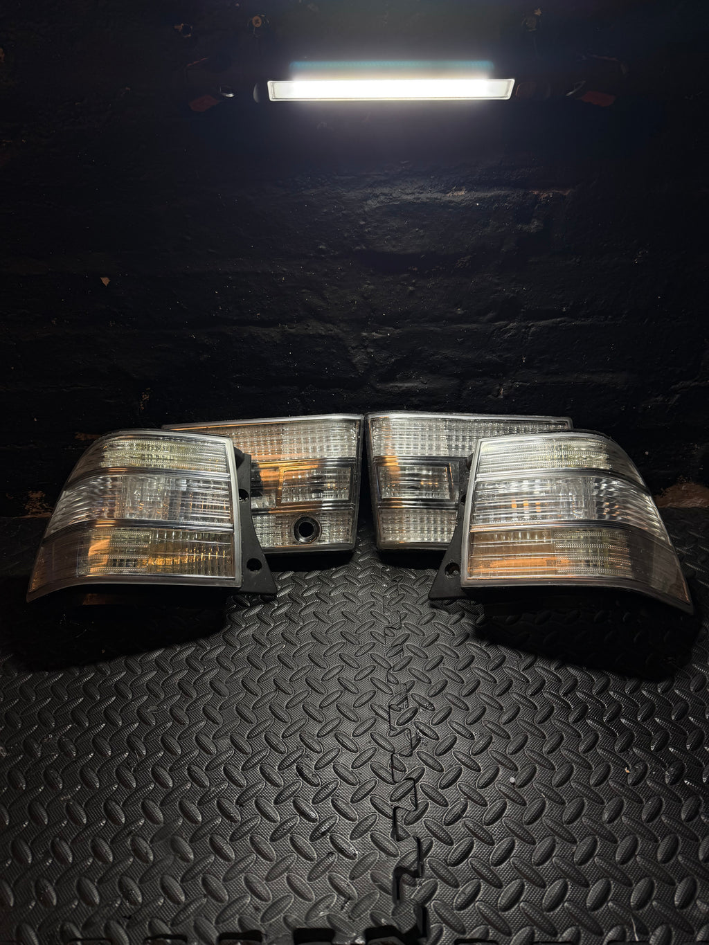Lexus LS400 OEM Clear Tail Lights