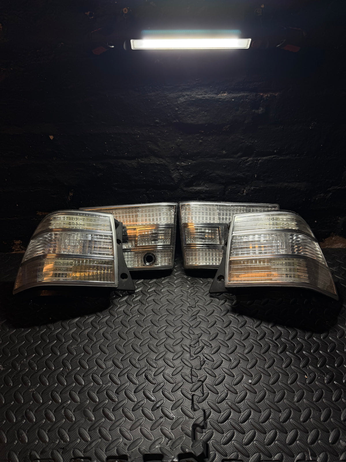 Lexus LS400 OEM Clear Tail Lights