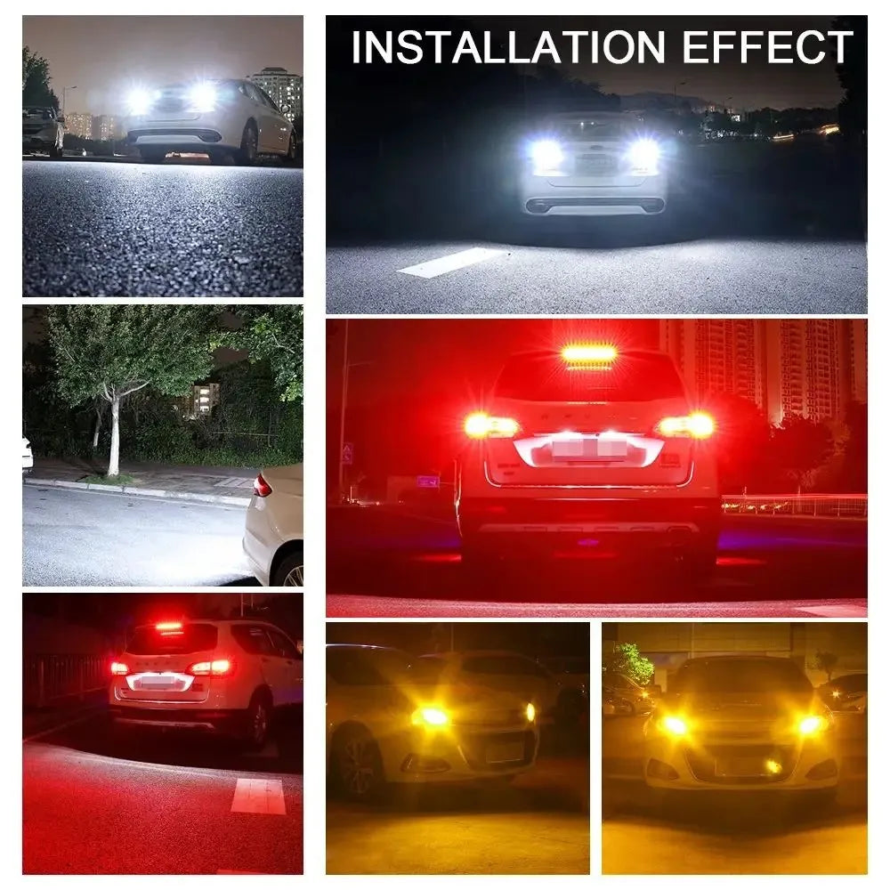 P21W / P21-5W / 1156 / 1157 LED Bulb — 33SMD 7000K CANBUS