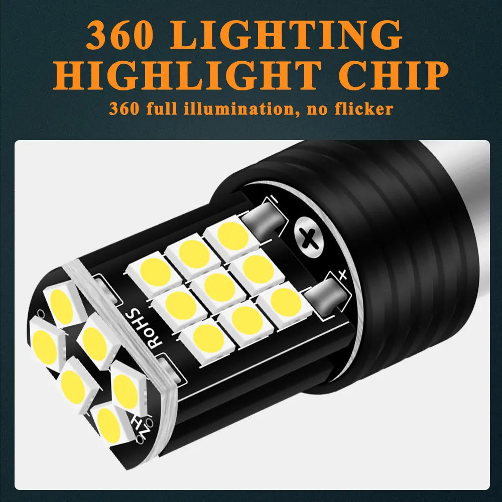 T20 7440 / 7443 LED Turn Signal & Brake Bulb — 3030SMD