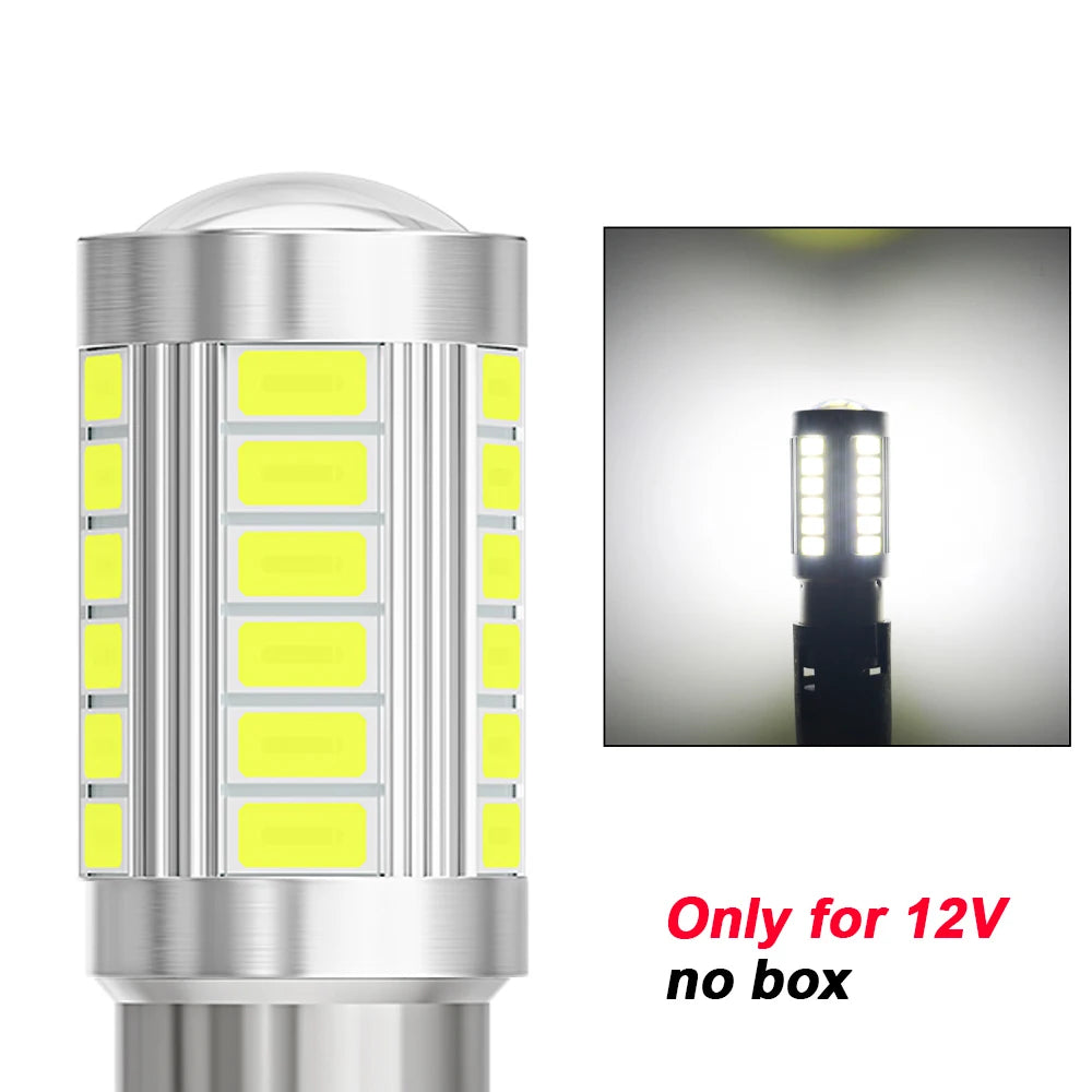 1156 / PY21W / BAY15D LED Bulb — CANBUS 5630SMD 12V/24V