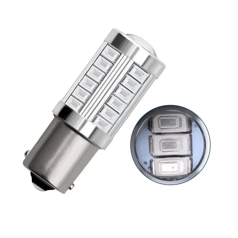 P21W / PY21W / 1156 LED Bulb — CANBUS 33SMD 12V