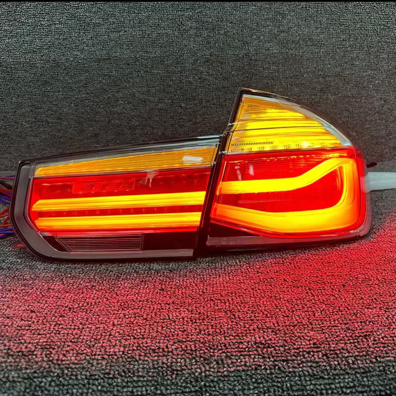 BMW 3 Series 320 325 328 330 335i M3 F30 F35 F80 2013-2019 LED Taillight Clear Lens