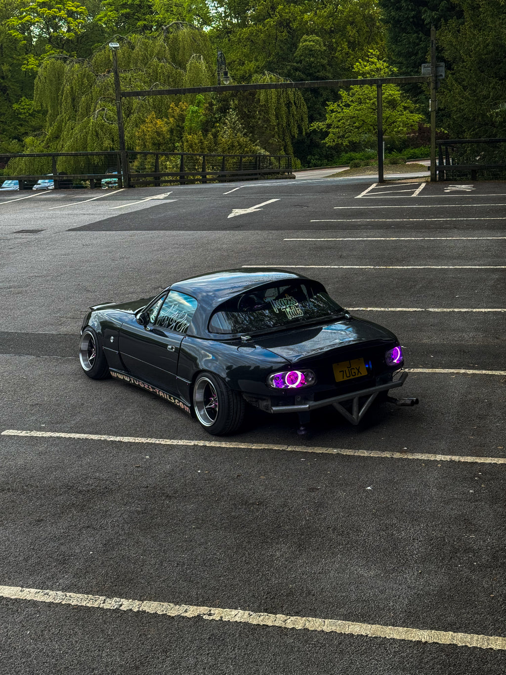 MX-5 MK1 Clear Tail Lights (RGB Halo)