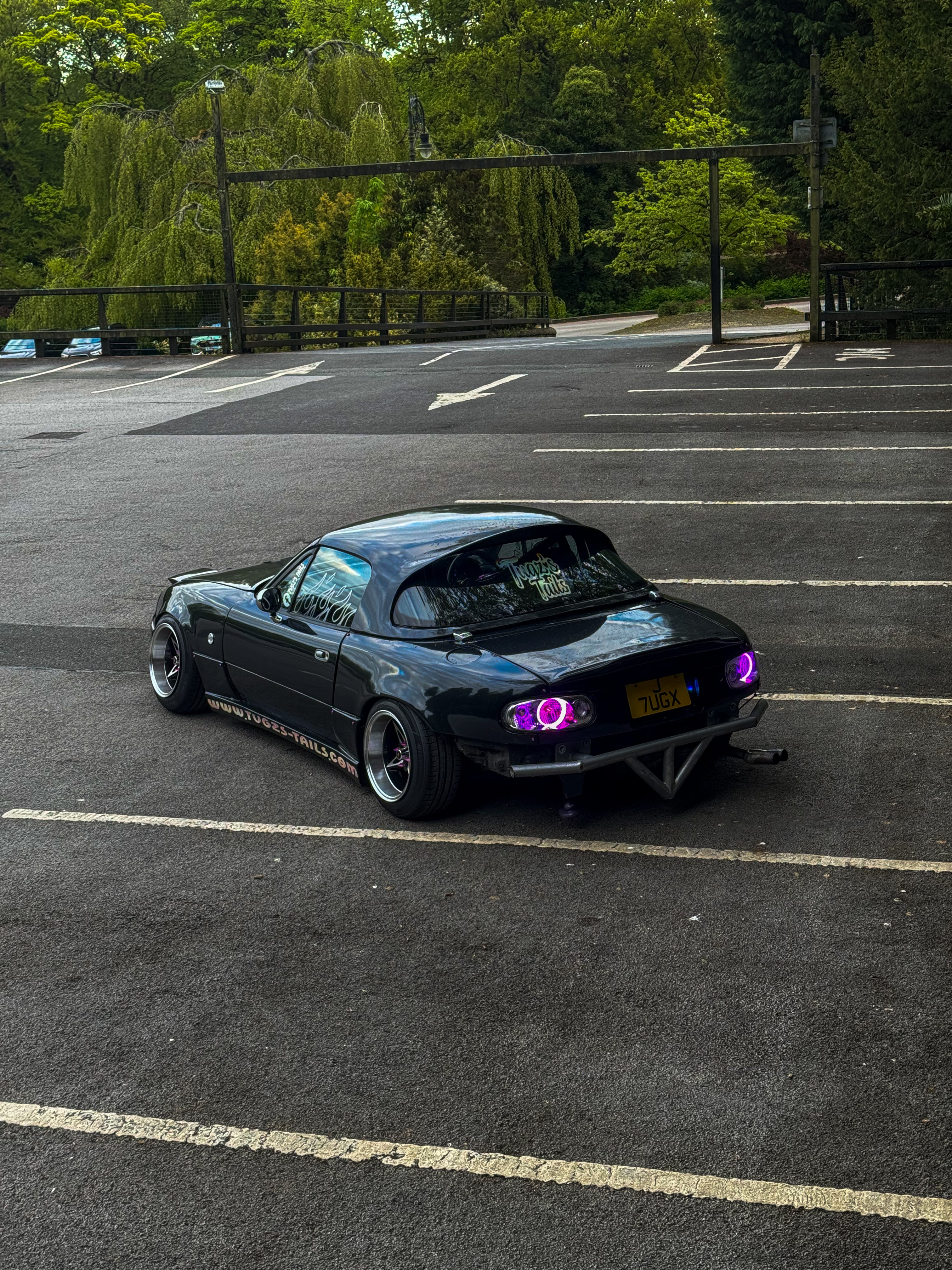 MX-5 MK1 Clear Tail Lights (RGB Halo)