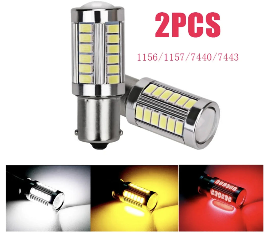 P21W / PY21W / 1156 LED Bulb — CANBUS 33SMD 12V