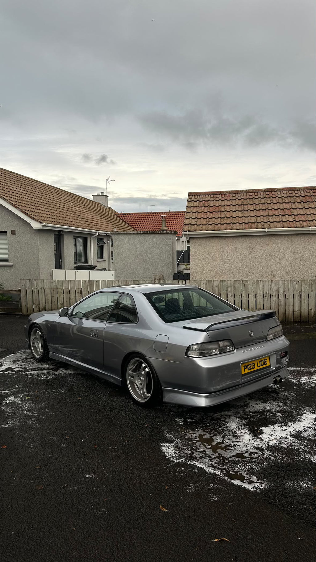 Honda Prelude 5th Gen Clear Tail Lights