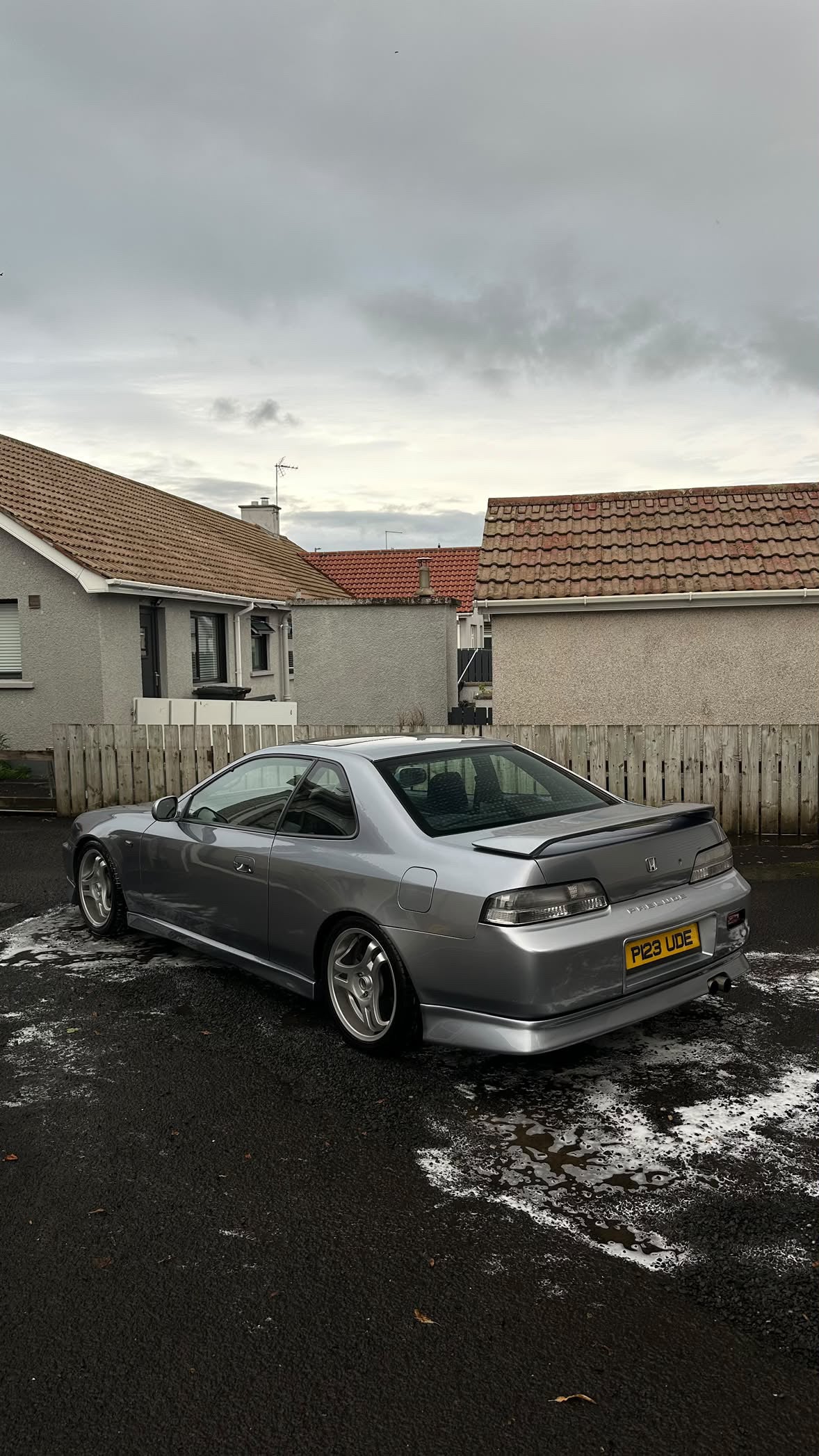 Honda Prelude 5th Gen Clear Tail Lights