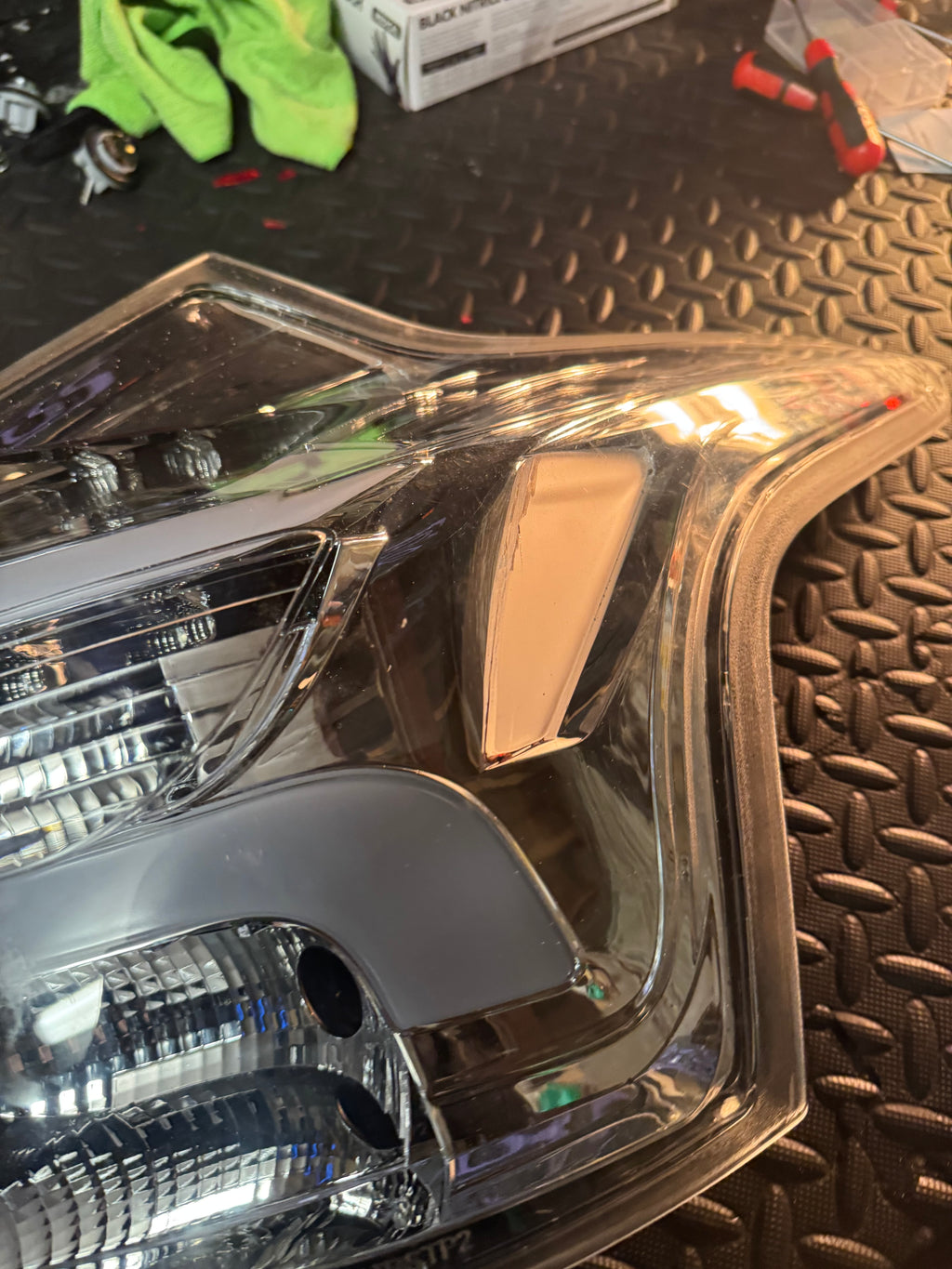 Ford Focus Mk3 Clear LED Tail Lights (2011-2014)
