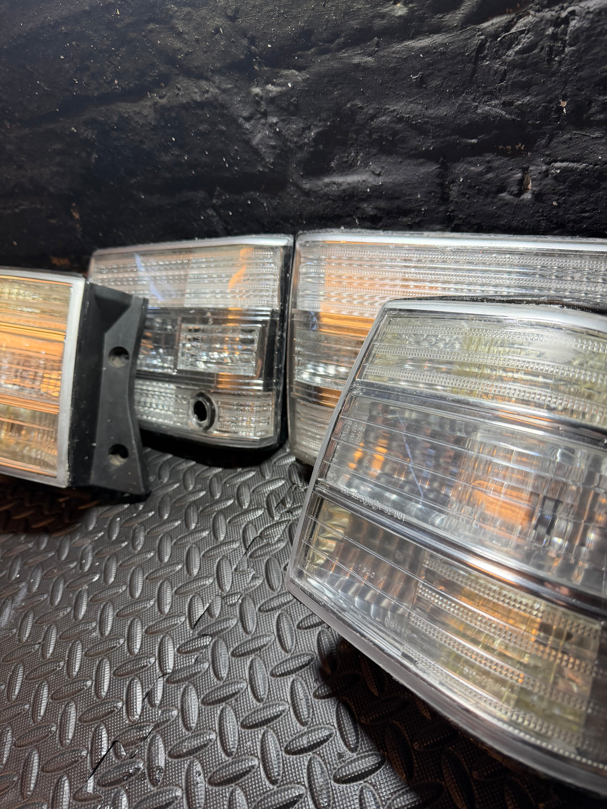 Lexus LS400 OEM Clear Tail Lights