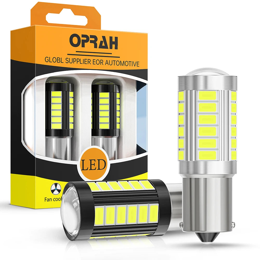 1156 / PY21W / BAY15D LED Bulb — CANBUS 5630SMD 12V/24V