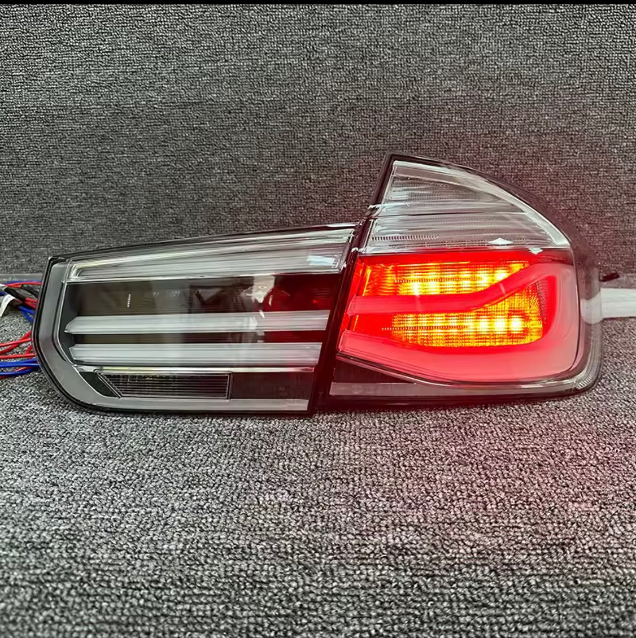 BMW 3 Series 320 325 328 330 335i M3 F30 F35 F80 2013-2019 LED Taillight Clear Lens