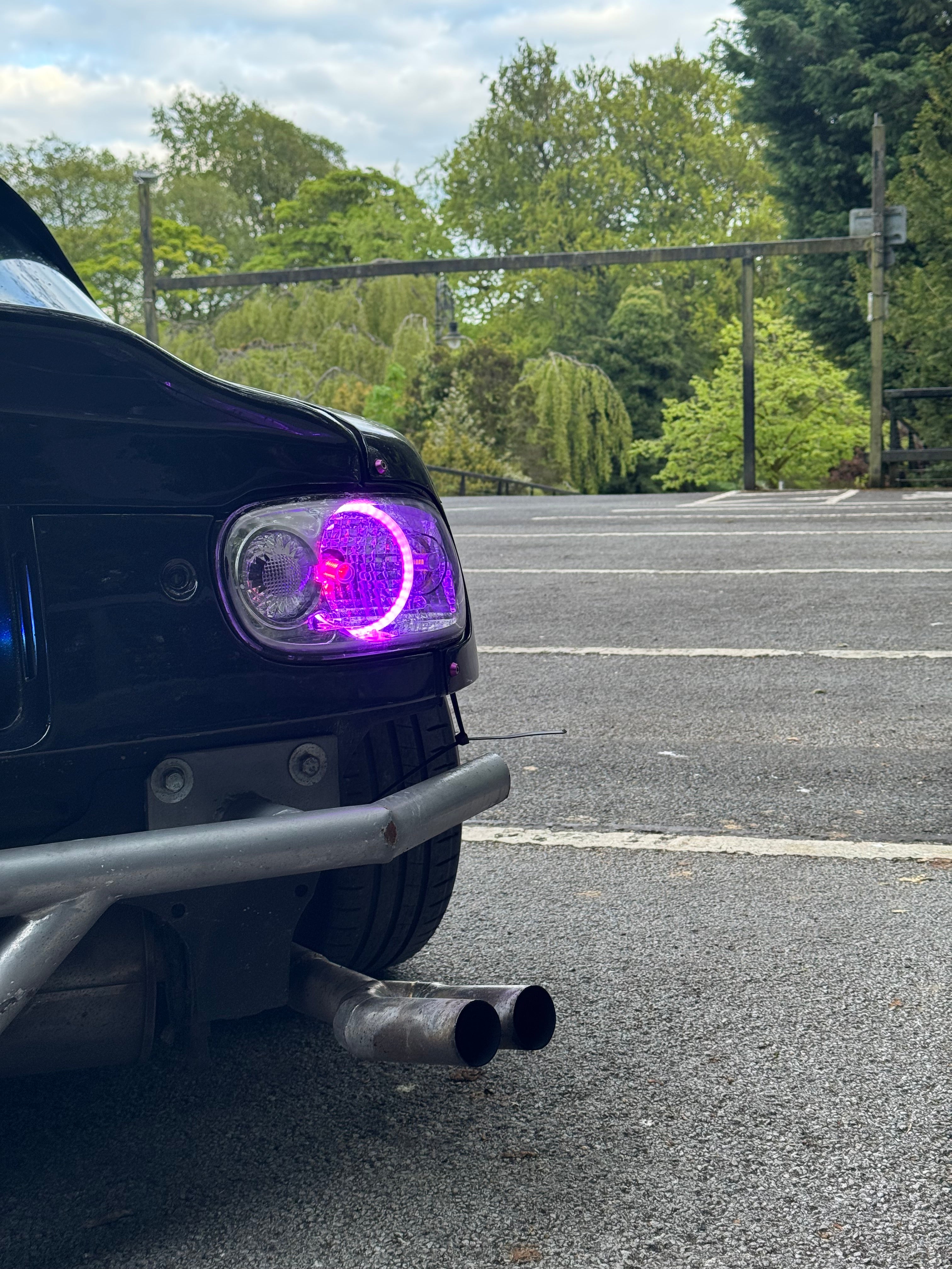 MX-5 MK1 Clear Tail Lights (RGB Halo)