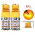 PY21W BAU15S 7507 LED Turn Signal Bulb — 35SMD Amber