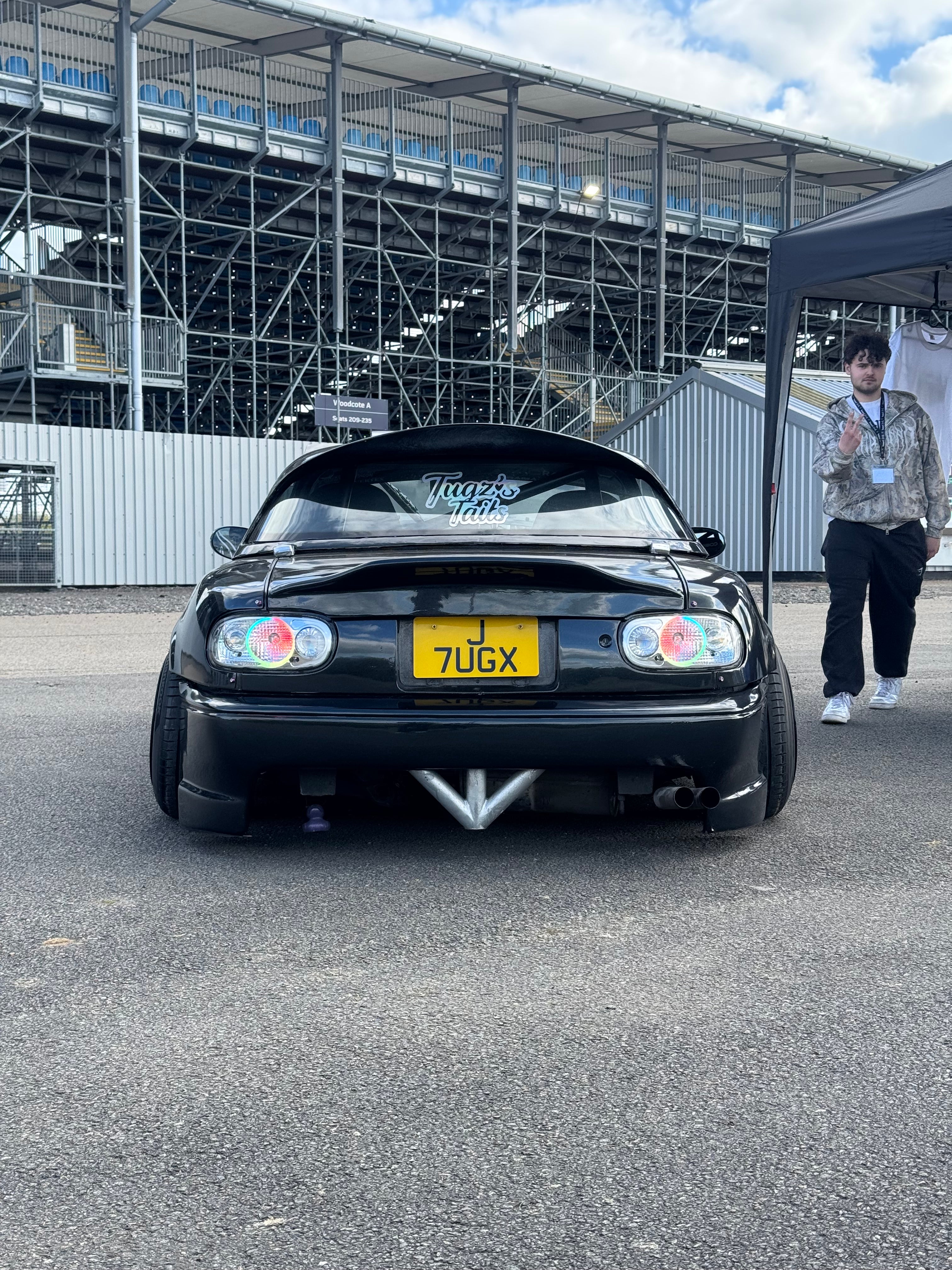 MX-5 MK1 Clear Tail Lights (RGB Halo)