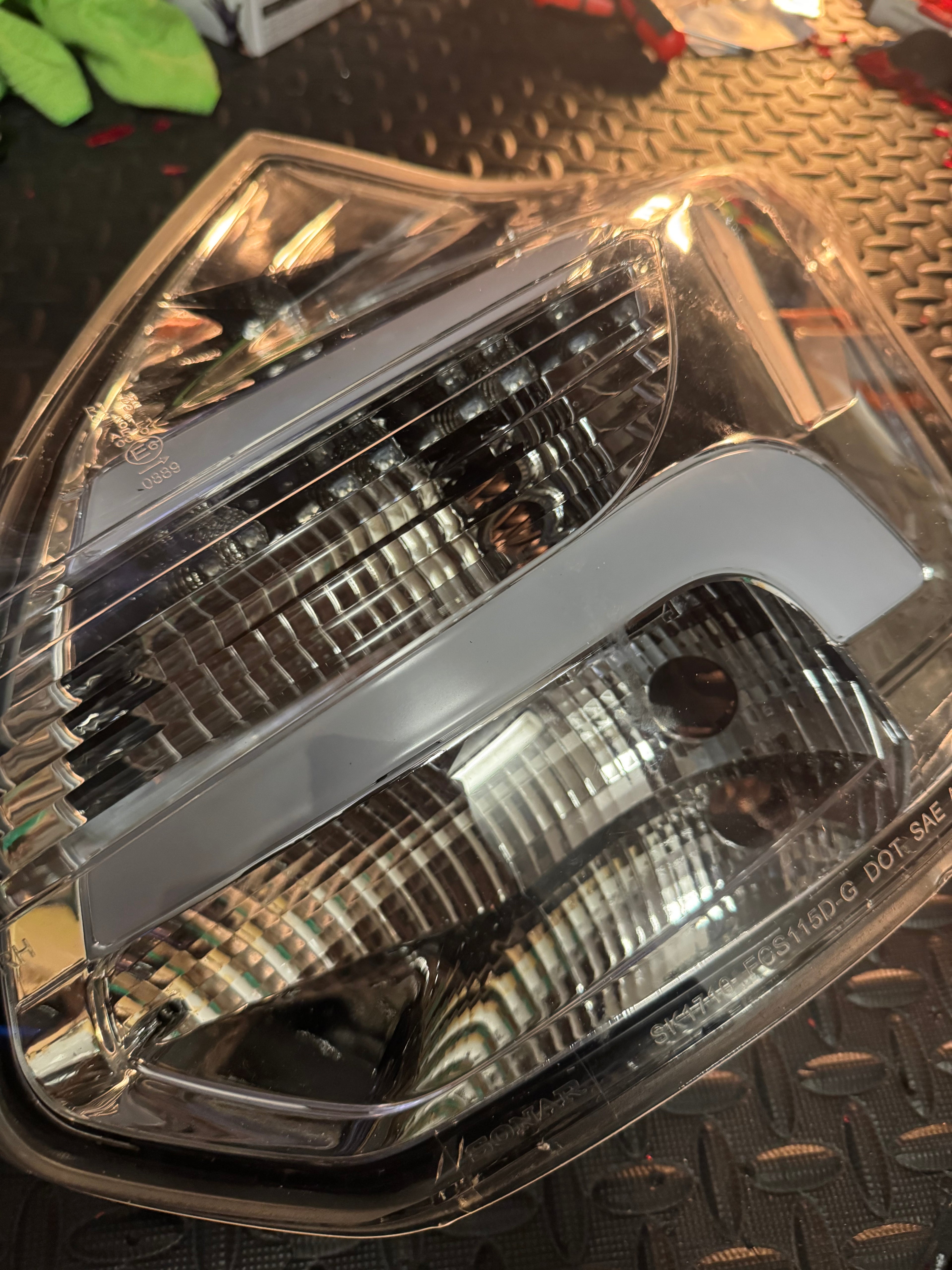 Ford Focus Mk3 Clear LED Tail Lights (2011-2014)