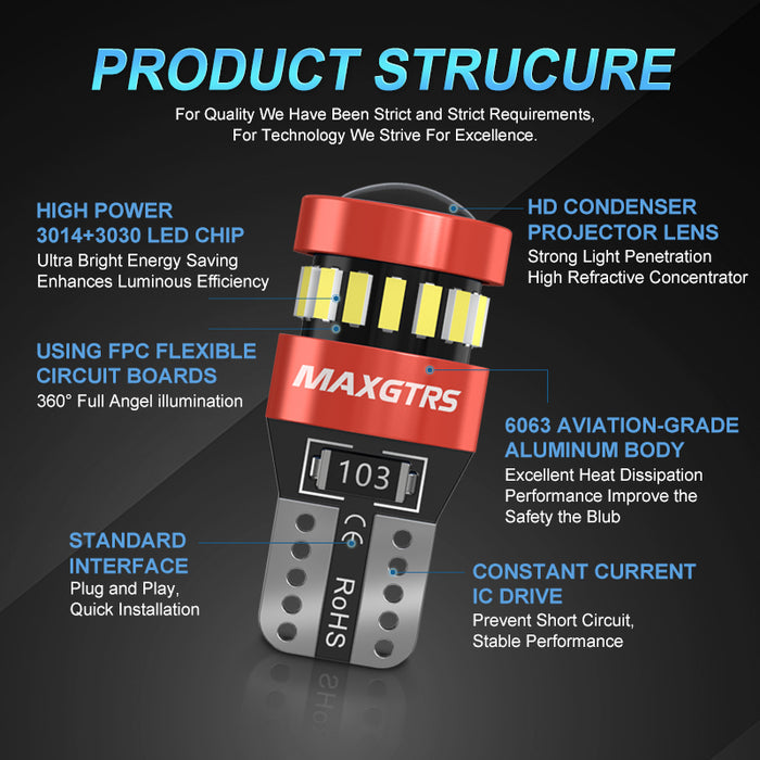 T10 501 Strobe bulbs (switch back type)