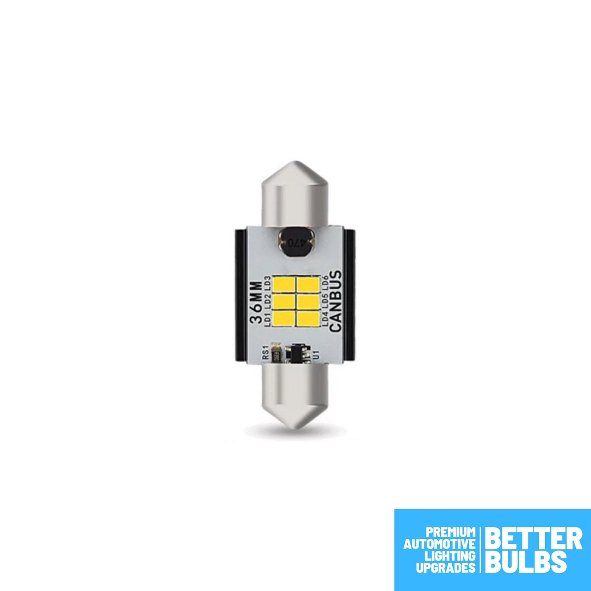 Better Bulbs Premium LED Number Plate Bulbs