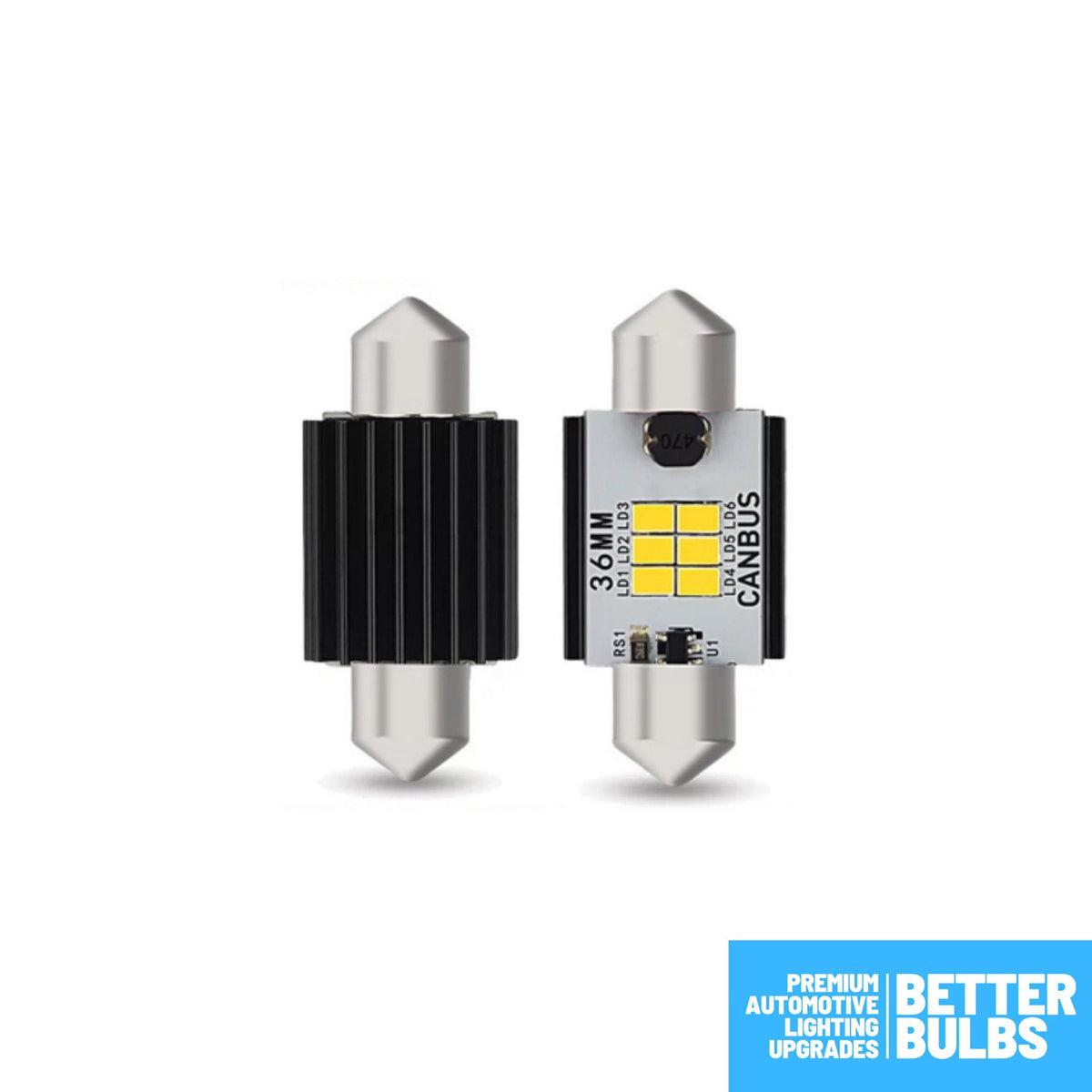 Better Bulbs Premium LED Number Plate Bulbs