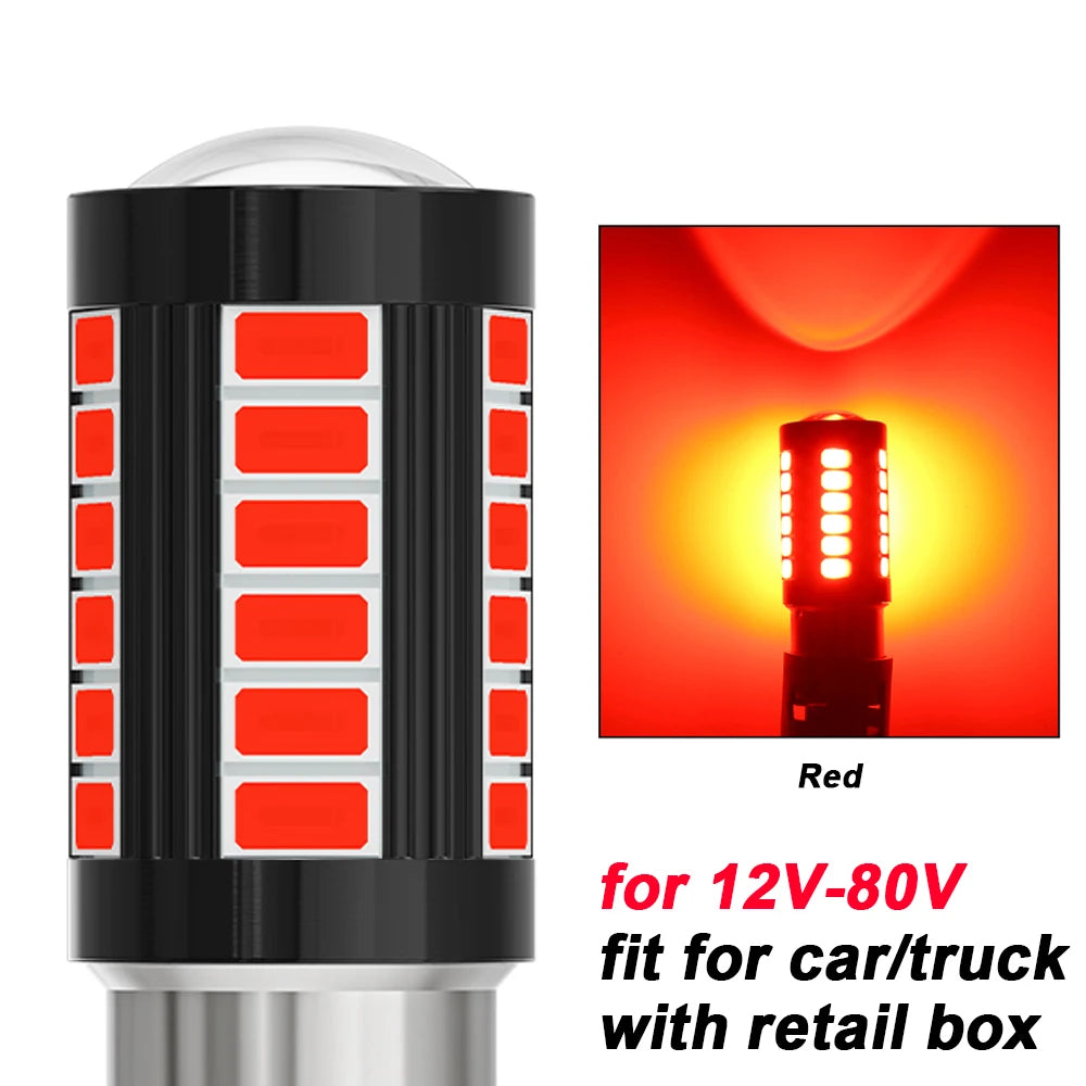 1156 / PY21W / BAY15D LED Bulb — CANBUS 5630SMD 12V/24V