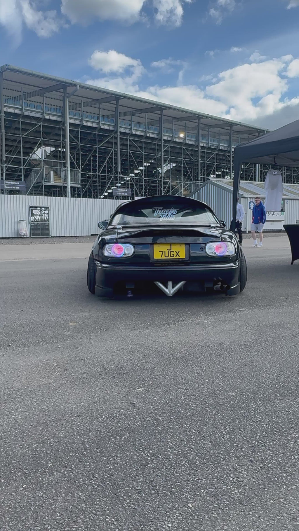 MX-5 MK1 Clear Tail Lights (RGB Halo)