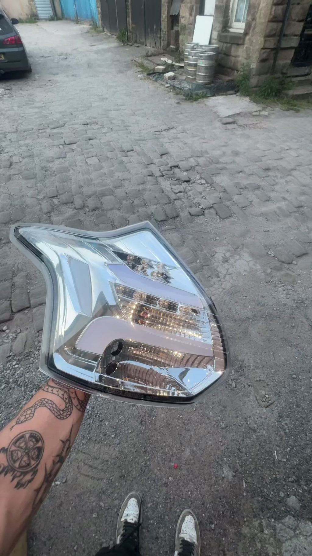 Ford Focus Mk3 Clear LED Tail Lights (2011-2014)