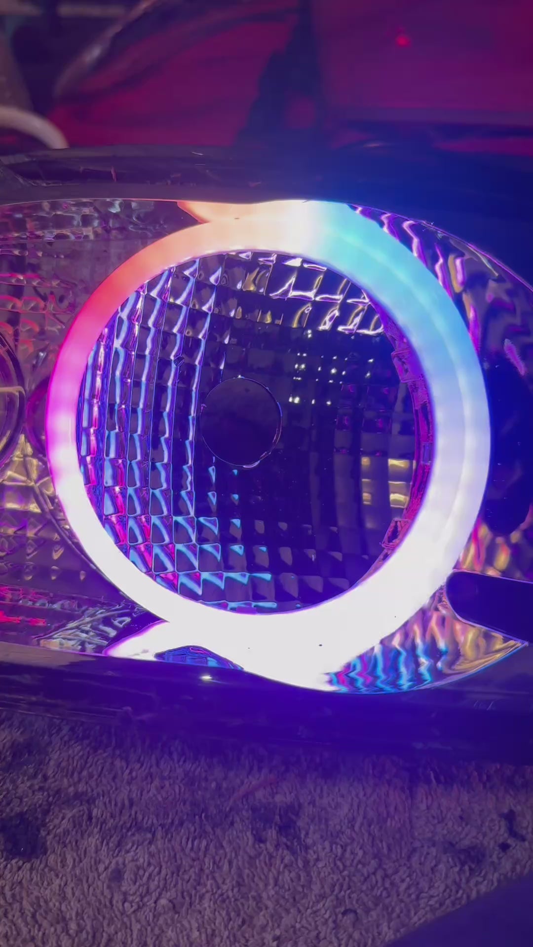 MX-5 MK1 Clear Tail Lights (RGB Halo)